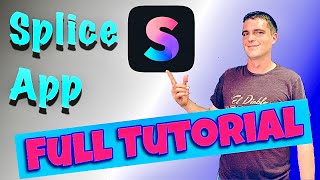 How To Use The Splice App Full Tutorial [upl. by Enitnelav]