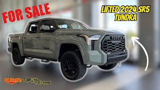 LIFTED 2024 Tundra SR5 with TRD Lift and Heritage Grille bajadesigns S8 20quot light bar [upl. by Okihcim]