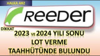 0 BEDELSİZ 1 AYDA 10X FİYAT YÜKSELİŞİ VE🚀REEDER 30 AĞUSTOSA BOMBA GİBİ HAZIRLANIYOR🔥DİKKAT🚀 [upl. by Alrrats374]