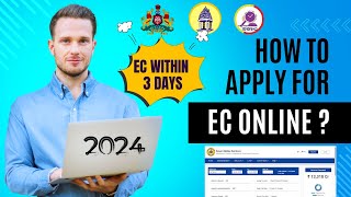 How to Apply for EC Encumbrance Certificate Online   Sourabh V Bhat bbmp EC [upl. by Nosnor]