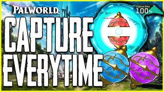 Palworld How To 100 CAPTURE PALS All The Time  How Spheres Work Tips and Tricks [upl. by Davey]