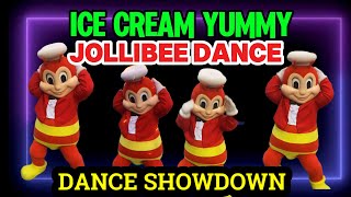 JOLLIBEE DANCE ICE CREAM YUMMY ICE CREAM GOOD viral jollibee jollibee icecream [upl. by Oraneg]