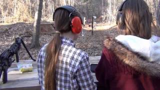 Teaching a friend to shoot the Ruger SR22 Pistol [upl. by Rhoades]