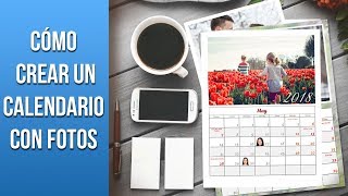 📅 Cómo hacer tu propio calendario con fotos en unos clics [upl. by Noraf301]