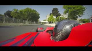 Neue Formel 1Strecke Baku getestet OnboardCamera [upl. by Areek887]