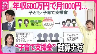 【子育て支援金】あなたの負担は？ 年収600万なら“月1000円”…「こんなんで少子化改善するの？」 “500円”はどこへ [upl. by Girard]