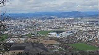 Horst Ragusch ist heute auf den Predigtstuhl gewandert und hat diesen Blick auf Klagenfurt geschickt [upl. by Crowley598]