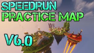 The Allround Speedrun Practice Map  Version 60  Crafting Bridging Bastions Onecycle etc [upl. by Aicenad]