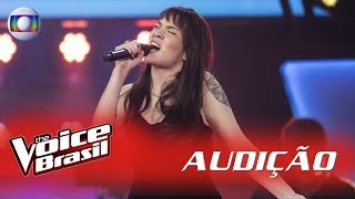 Jade Baraldo canta Romaria nas Audições  The Voice Brasil  5ª Temporada [upl. by Elawalo]