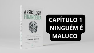 Audiobook  A Psicologia Financeira Morgan Housel  Capítolo 1  Ninguém é maluco [upl. by Aneehsar332]