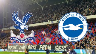 Crystal Palace FC  Brighton and Hove Albion  Ultras CPFC  Derby [upl. by Eirelam]