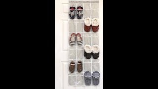 20 Ways To Use A Hanging Shoe Organizer [upl. by Einnad820]