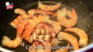 Receta de Cóctel de Camarones Mi Cocina La Favorita [upl. by Elpmid]