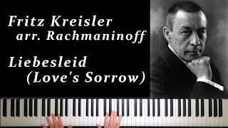 Liebesleid Loves Sorrow  KreislerRachmaninoff  Your lie in April [upl. by Fairfax315]