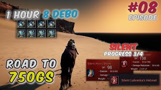 Silent Gear Deboreka Set Enhancing BDO Progress  Road To 750 GS EP 8  Black Desert Online [upl. by Branscum]