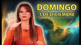 Mhoni Vidente 1 de Diciembre✨ Horóscopo y Predicciones✨ Gran alegría y suerte iluminan tu camino [upl. by Bondie]