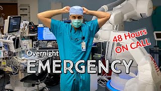 REAL Day in The Life of a DOCTOR  ON CALL EMERGENCY [upl. by Ahsinal837]