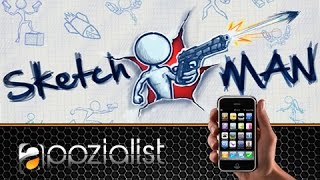 Sketchman  Android IOS iPad iPhone App By Ketchapp Gameplay Review HD 01 Lets Play [upl. by Drallim]