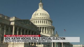 Date set for NY26 special election to fill Higgins seat in Congress [upl. by Nyleikcaj503]