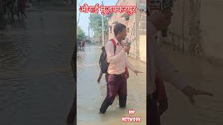 बिहार के कई जिलों में बाढ़ का सिल सिला shortvideos aapda shorts reels ytshorts mp news live [upl. by Dosi]