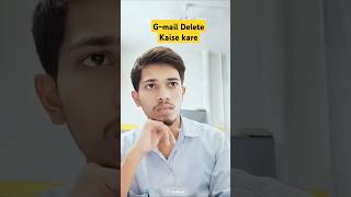 Gmail delete kaise kare  how to delete Gmail account shorts [upl. by Prochora]