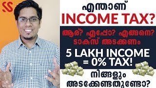 ശരിക്കും എന്താണ് INCOME TAX Income Tax Slabs amp Calculation Explained FY 201920  Malayalam Finance [upl. by Amethist519]