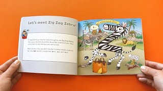 Letterland Story Corner  Zig Zag Zebra and the buzz [upl. by Lalat627]