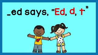 Sounds of Ed  Ed Says quotEd d tquot  Science of Reading  Phonics Song  EduTunes With Miss Jenny [upl. by Miehar]