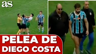 DIEGO COSTA pierde los papeles y se pelea con un JUVENIL y es EXPULSADO [upl. by Freedman]