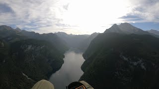 Paragliding JennerBerchtesgaden  Sightseeing Königssee  PHI Beat light [upl. by Narruc758]