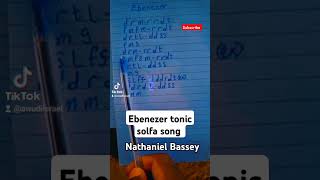 Ebenezer Tonic Solfa Song  Nathaniel Bassey song 🎺 trumpet christiansinger gospel [upl. by Enelrad]