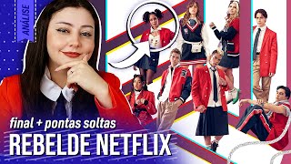 REBELDE NETFLIX  sobre o FINAL foi EXPULSO E a MJ Teorias para 2 temporada 🎤 [upl. by Nanete943]