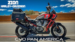 2024 HarleyDavidson CVO Pan America 1250 in Legendary Orange  Zion HD Bike of the Week [upl. by Cos]