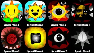 Phase 1 VS Phase 2 VS Phase 3 VS Phase 4 VS Phase 5 VS Phase 6 VS Phase 78 in Incredibox Sprunki [upl. by Kelley]