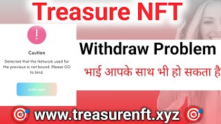 Withdraw Problem Treasure Nft [upl. by Salchunas]