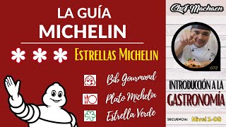 Estrellas Michelin  ¿Qué es la Guía Michelin  Curso de Cocina Profesional  Nivel108 [upl. by Mccully]