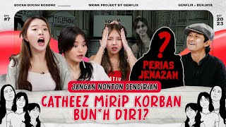 BBK EP 7  TUTORIAL MAKEUP JENAZAH amp CERITA HANTU CATHEEZ VIOR MEYDEN bocahbocahkosong [upl. by Nickles]