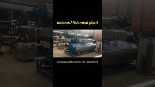 15TPD compact fish meal machine  Small fish meal plant display fishmeal fishmeals [upl. by Chet592]