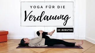 Yoga für eine gute Verdauung  sanfte Übungen gegen Bauchschmerzen [upl. by Cheney]