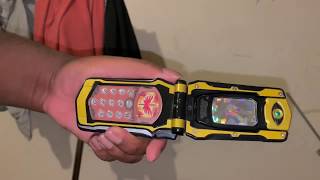 Mystic Force Morpher Japanese version review  Magiranger phone [upl. by Ayihsa]