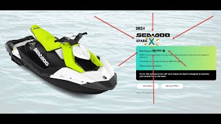 SeaDoo 2024 Release Launch Watch Party Discussion  NEW SPARK LETS GO [upl. by Ynneh847]