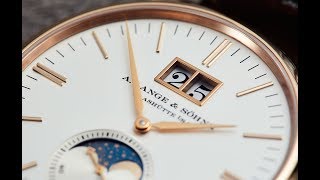 Our first encounter with a stone cold modern classic the A Lange amp Söhne Saxonia Moon Phase [upl. by Selin266]