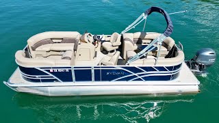 SOLD  2023 Sylvan Mirage 822 LZ Pontoon w115HP Yamaha 4Stroke Outboard Motor on Norris Lake TN [upl. by Bakki]