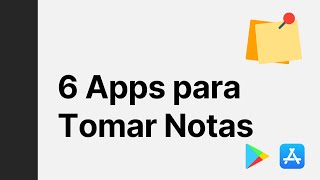 🚀 Tomar Notas y Apuntes ► 6 APPS para ORGANIZARSE 2019 [upl. by Lumpkin]