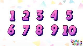 Learn to Count from 1 to 10 Fun Counting Song for Kids  Counting for Kids  Learn Counting  1100 [upl. by Htebaras]