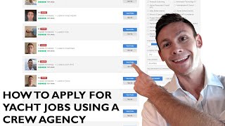 How To Apply For Yachting Jobs Using A Super Yacht Crew Agency [upl. by Carberry]