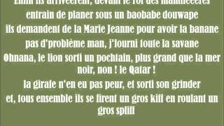 Cours petit lapin  Ganja Powa  Paroles  Lyrics [upl. by Notlrac603]