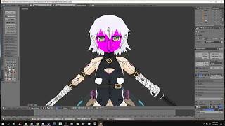 VRChat  How to get a Custom Avatar  Part 15 MMD Tools and Purple Textures [upl. by Polk483]