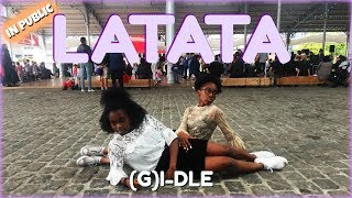 DANCE IN PUBLIC PARIS GIDLE여자아이들  LATATA Dance cover by Impact [upl. by Olin]