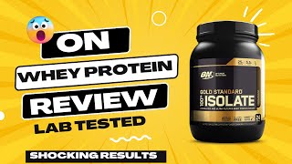 OPTIMUM NUTRITION ON GOLD STANDARD 100 whey protein isolate review with lab test reportin hindi [upl. by Hoffert]